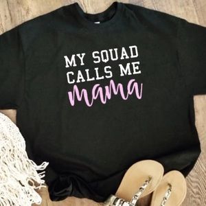 Squad Goals T Shirt — MADE TO ORDER